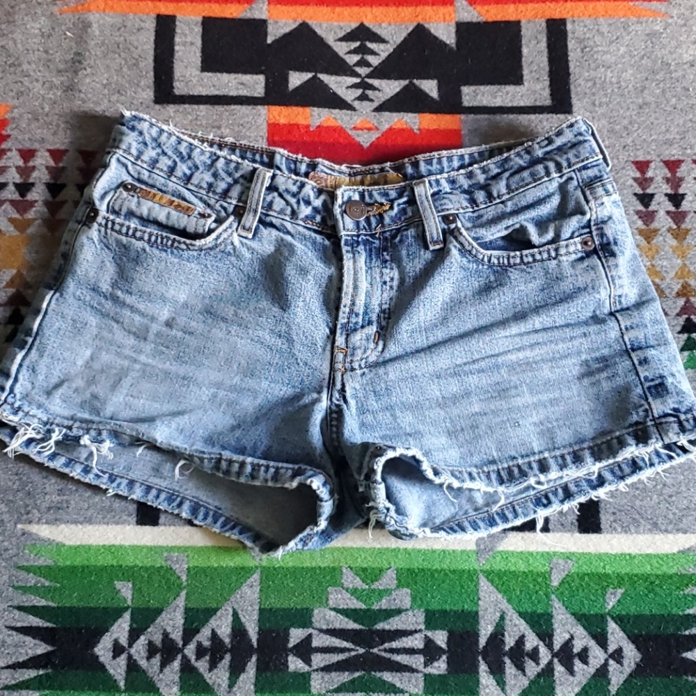 Vintage 100% Cotton l.e.i. Jean Shorts Size 5
